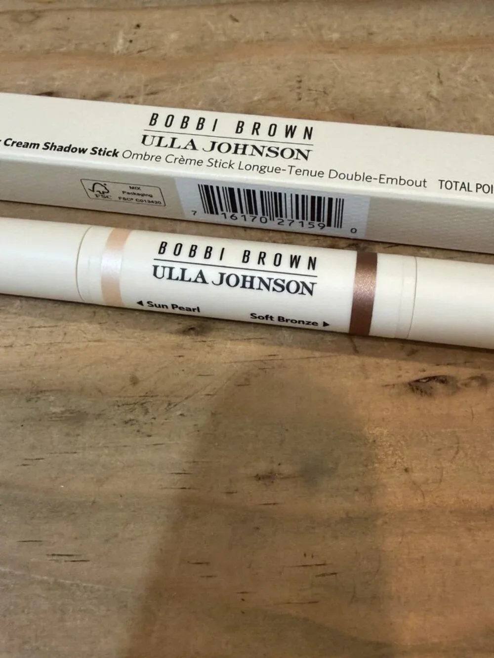 BOBBI BROWN Ulla Johnson Long-Wear Cream Eye Shadow Stick Sun Pearl Soft Bronze